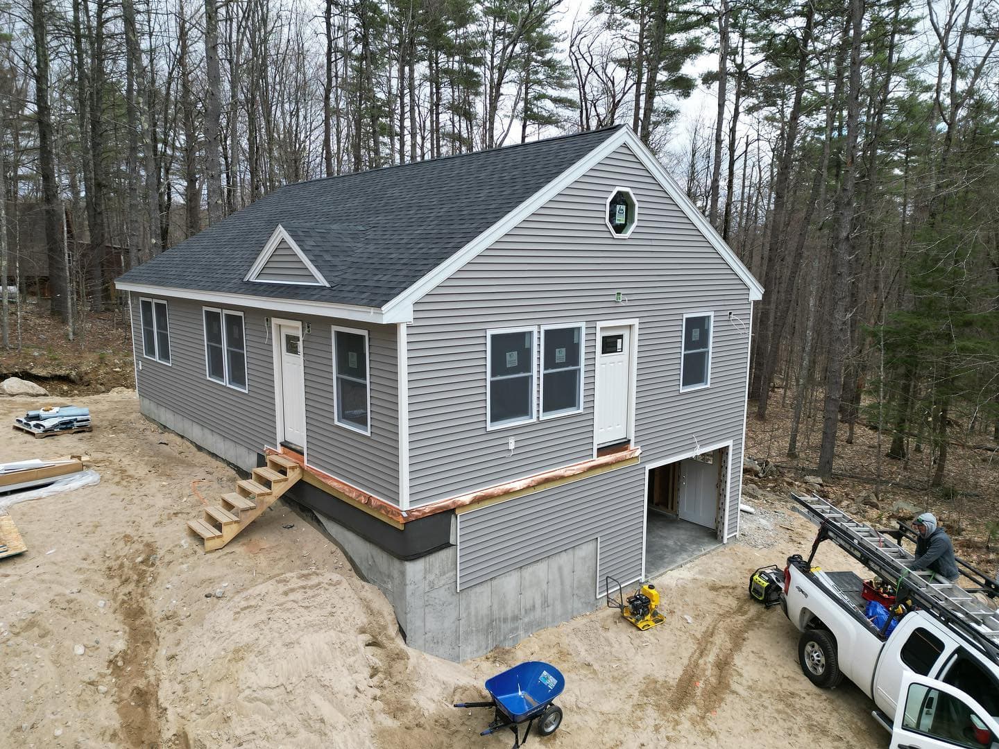 New home under construction